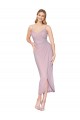 Inexpensive Short Knee Length Chiffon Wrap Cocktail Prom Dress / Homecoming Dress with Straps UK