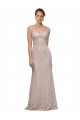 Inexpensive Sweetheart Neckline Cap Sleeves Lace Prom Dress with Twist UK