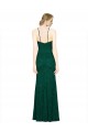 Inexpensive High Illusion Halter Neck Long Lace Prom Dress UK