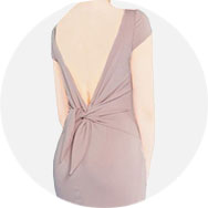 Inexpensive Tie Back Prom Dresses UK