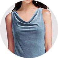 Inexpensive Cowl Neck Prom Dresses UK
